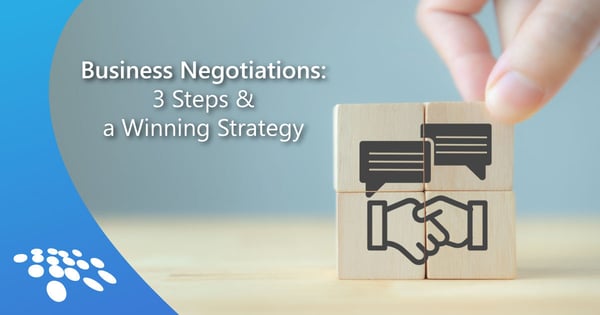 CobbleStone Software explores three steps of business negotiations along with a winning strategy.