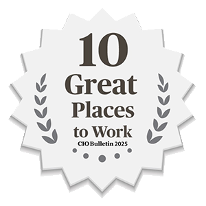 10 Great Places to Work 2025 - by CIO Bulletin